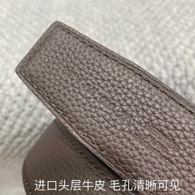 Hermes： Двусторонняя оригинальная кожа тог с металлической фурнит