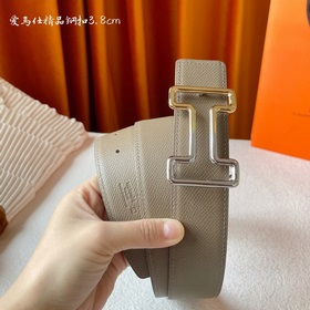 Hermes Оригинальный ремень Hermes, ширина 3,8 см, импортная кожа,