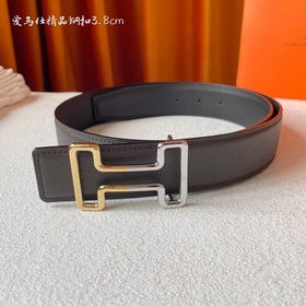 Hermes Оригинальный ремень Hermes, ширина 3,8 см, импортная кожа,