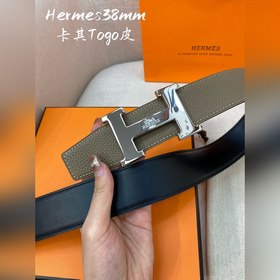 HERMES Constance ремень с пряжкой и двусторонний кожаный ремень 3