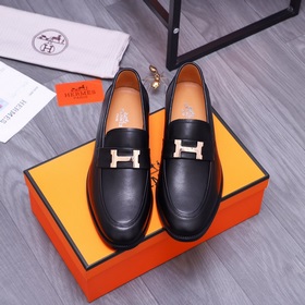 HERMES «Hermès» Официальная обувь Размеры： 38-44 Материал изделия