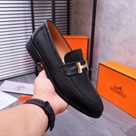 HERMES «Hermès» Официальная обувь Размеры： 38-44 Материал изделия