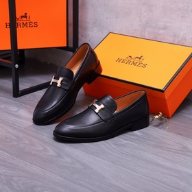 HERMES «Hermès» Официальная обувь Размеры： 38-44 Материал изделия