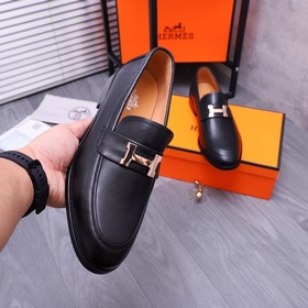 HERMES «Hermès» Официальная обувь Размеры： 38-44 Материал изделия