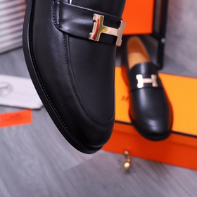 HERMES «Hermès» Официальная обувь Размеры： 38-44 Материал изделия