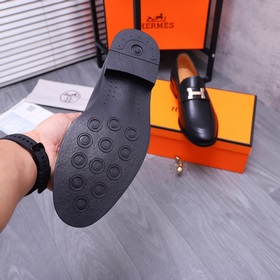 HERMES «Hermès» Официальная обувь Размеры： 38-44 Материал изделия
