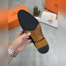 Вода окрасила говядину [Hermès] Новейшая модель мужских кожаных 
