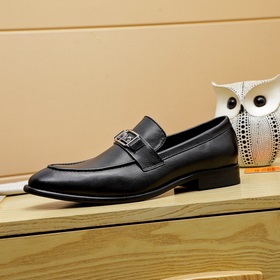 【Hermès】 Новая модель мужских кожаных туфель для повседневной и д