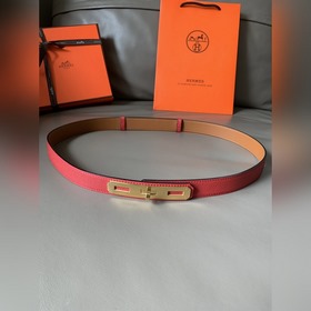 HERMES (Hermès) Оригинальный пояс OKelly 24 из телячьей кожи, с п