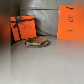 HERMES (Hermès) Модель из бутика  Классический пояс 1.8 Kelly из
