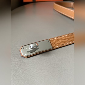 HERMES (Hermès) Классический пояс 1.8 Kelly Esom из телячьей кожи