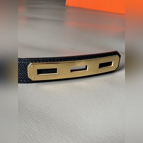 HERMES (Hermès) Оригинальный пояс OKelly 24 из телячьей кожи, с п