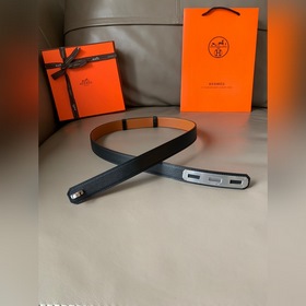 HERMES (Hermès) Оригинальный пояс OKelly 24 из телячьей кожи, с п