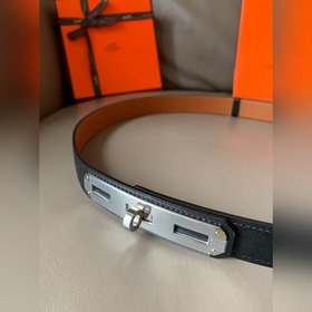 HERMES (Hermès) Оригинальный пояс OKelly 24 из телячьей кожи, с п