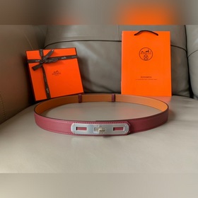 HERMES (Hermès) Оригинальный пояс OKelly 24 из телячьей кожи, с п