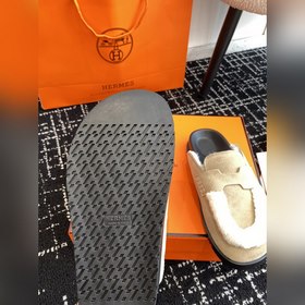 Hermes 23 осень-зима замша с буквой H, плюшевый мех, толстая подо