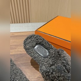 【Высший класс】 Hermes #меховые тапочкиз цельного меха H В этом г