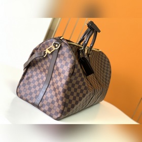 430 440 450 500 Просторная сумка из ткани Damier с двойной застеж
