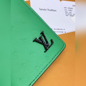 N82509 Зеленый! С узором страуса, длинный кошелек. Этот длинный к