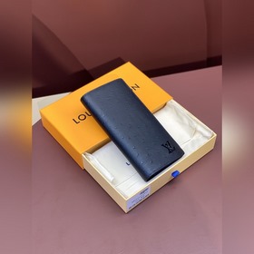 N82509 Черный! С узором страуса, длинный кошелек. Этот длинный ко