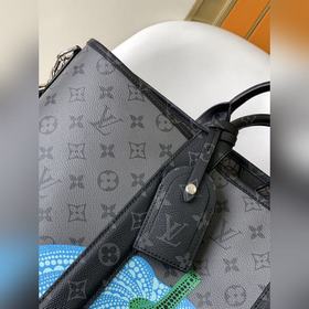 M46434 Мужская сумка для документов с шелкографией виде тыквы LV