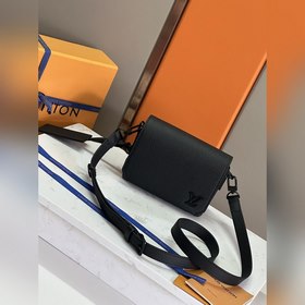 Высококачественная оригинальная сумка M82085 черного цвета из кож