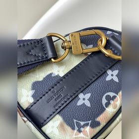 M46804 Синяя пламя Мужская сумка-подушка из серии KEEALL BANDOULI