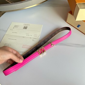 Серия Lv S-Lock, ширина 20 мм. Женский ремень Lv S-Lock из Франци