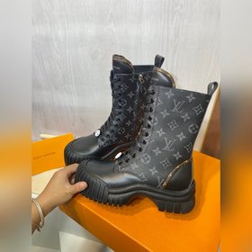 Louis Vuitton (LV) 2024 года, новейшая модель женских ботинок. Ор