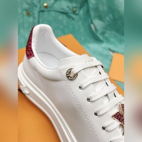Новая серия белых туфель LV стразами от Donkey Верх： импортная ше