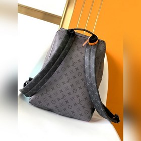 Рюкзак LV x YK DISCOVERY m46440 Серебристый цветок (тыква) Louis