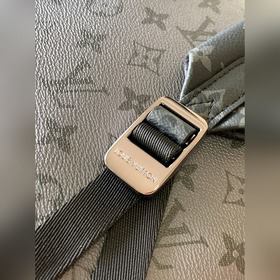 Рюкзак LV x YK DISCOVERY m46440 Серебристый цветок (тыква) Louis 
