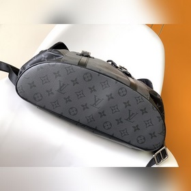 Высококачественная оригинальная сумка M43735 с узором N41379, чер
