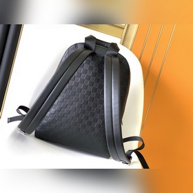 N40094 CAMUS Рюкзак Camus из кожи Damier Infini серебристым блеск