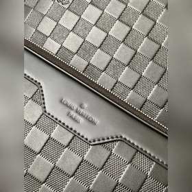 N40094 CAMUS Рюкзак Camus из кожи Damier Infini серебристым блеск