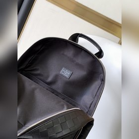 N40094 CAMUS Рюкзак Camus из кожи Damier Infini серебристым блеск