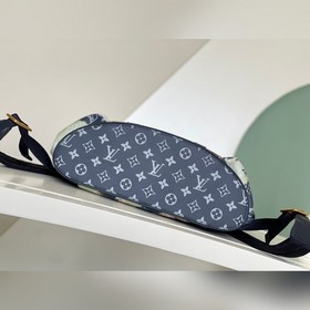 【Haicheng Foreign Single Exclusive】 M46805 Синий рюкзак с граффил