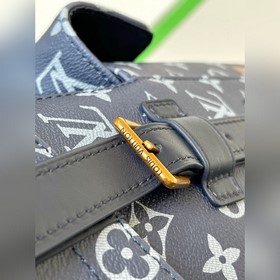 【Haicheng Foreign Single Exclusive】 M46805 Синий рюкзак с граффил