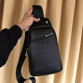 Сумка на грудь Lv, полностью из кожи Нагрудная сумка высшего каче