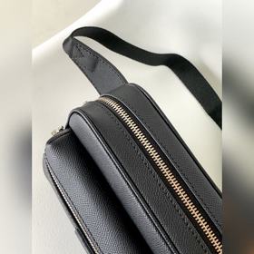 Поясная сумка M30245 Outdoor из кожи с крестообразным узором соче