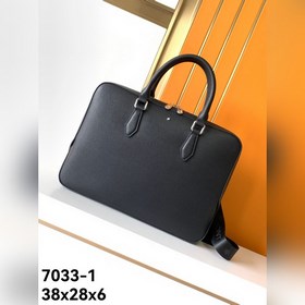 Модель： 7033-1# Черная кожа с текстурой испанского острова Высоко