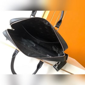 Модель： 7033-1# Черная кожа с текстурой испанского острова Высоко