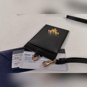 Кожаный держатель для документов на шею, модель 1MC007, изготовле
