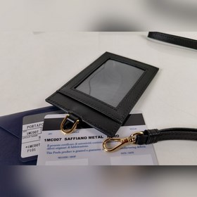 Кожаный держатель для документов на шею, модель 1MC007, изготовле
