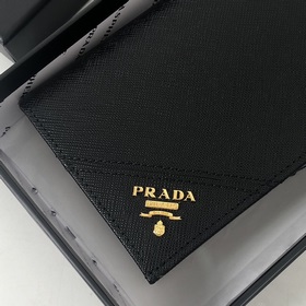 Мужской портфель Prada, золотой наклонный логотип, модель 2M0836,