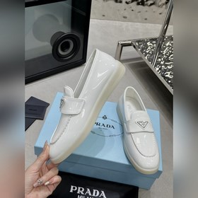 PRADA 2024 новейшая модель лофей от PRADA для пар, полусабо из по