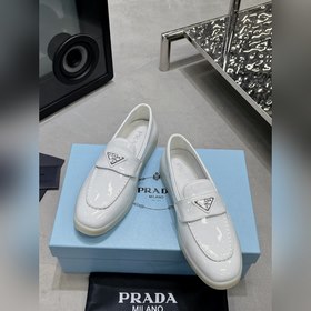 PRADA 2024 новейшая модель лофей от PRADA для пар, полусабо из по