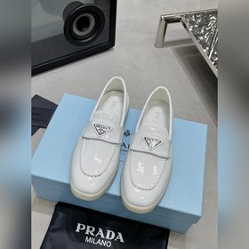 PRADA 2024 новейшая модель лофей от PRADA для пар, полусабо из по