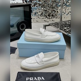PRADA 2024 новейшая модель лофей от PRADA для пар, полусабо из по