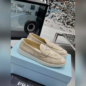 PRADA 2024 новейшая модель лофей от PRADA для пар, полусабо из по